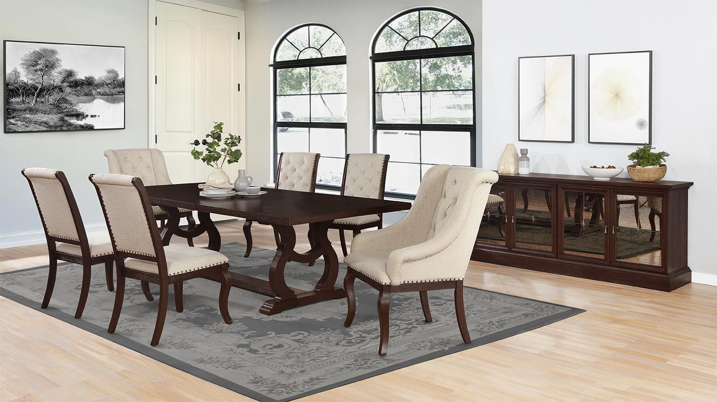 Brockway - Brockway Rectangular Trestle Dining Set