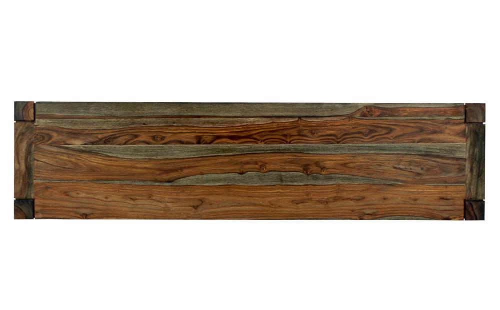 Keats - Keats Rectangular Wooden Bench Warm Chestnut