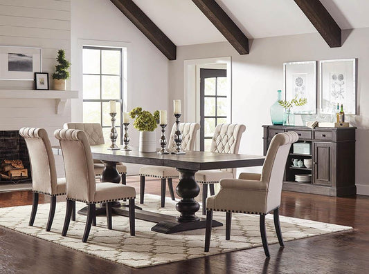 Phelps - Phelps Rectangular Dining Table Antique Noir