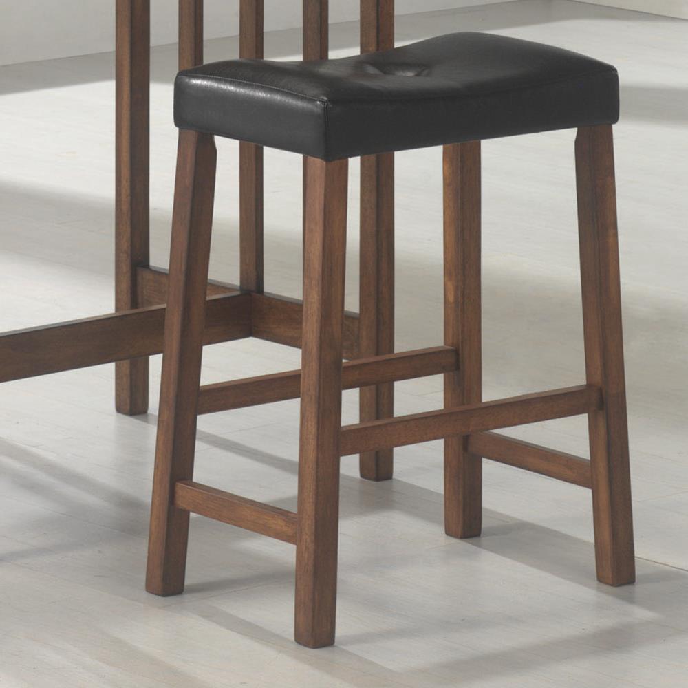 Oleander - Oleander 3-piece Counter Height Set Nut Brown
