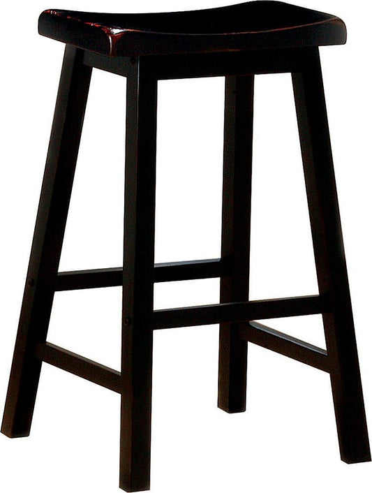 Durant - Durant Wooden Bar Stools Black (Set of 2)