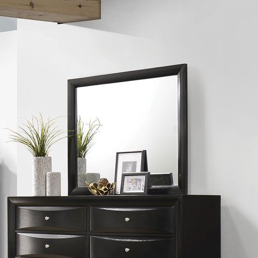 Briana - Briana Rectangle Dresser Mirror Black