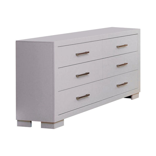 Jessica - Jessica 6-drawer Dresser White