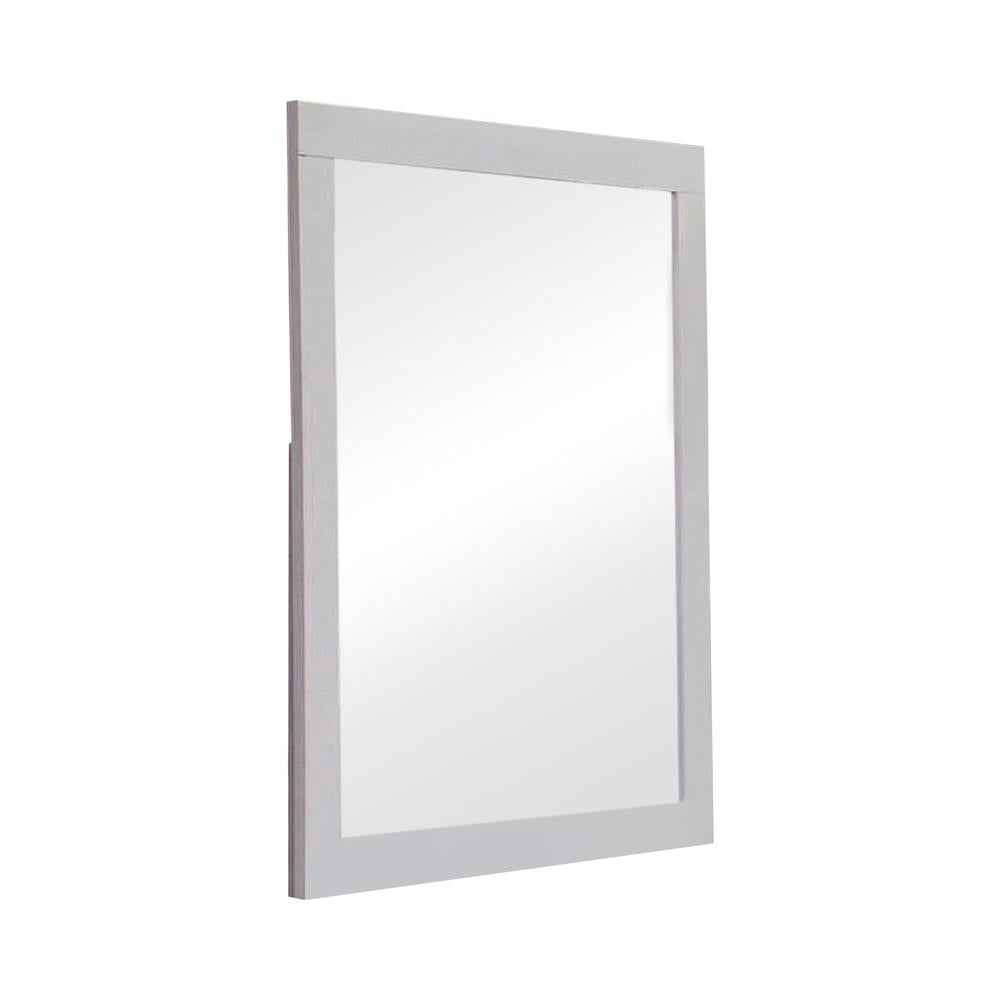 Jessica - Jessica Rectangular Mirror White