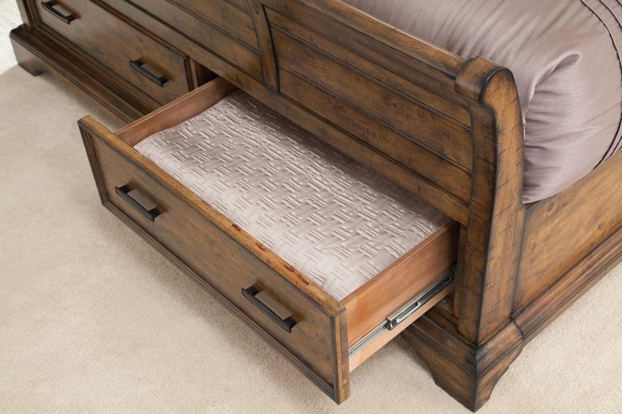 Elk Grove - Elk Grove Storage Bedroom Set Vintage Bourbon