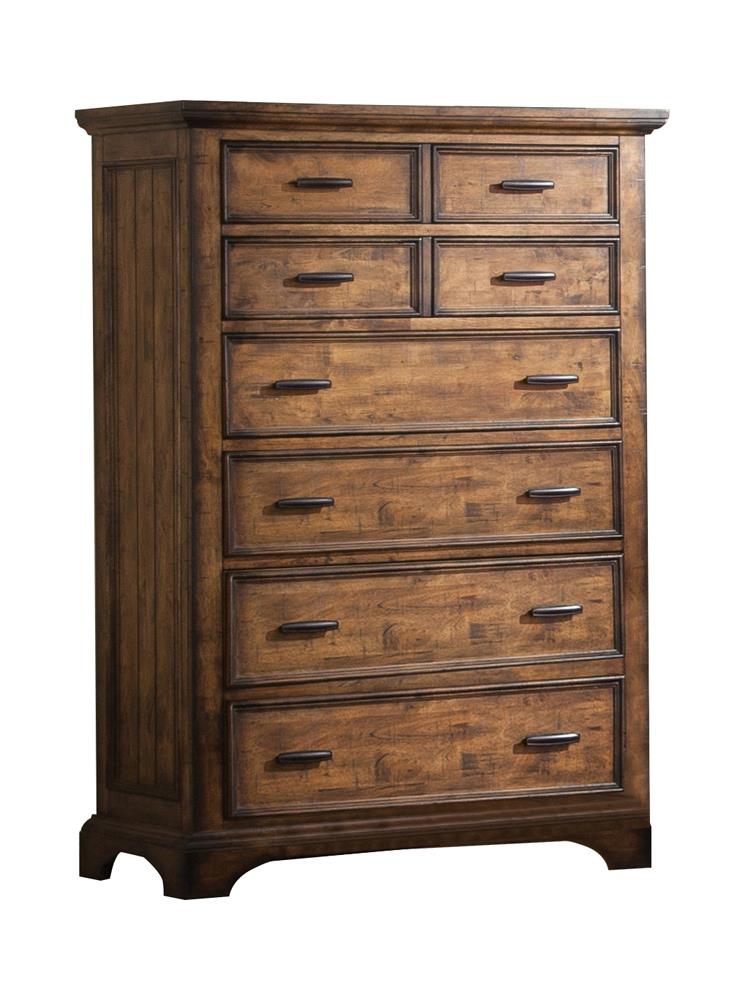Elk Grove - Elk Grove 7-drawer Chest Vintage Bourbon