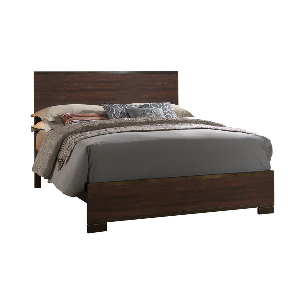 Edmonton - Edmonton Eastern King Panel Bed Rustic Tobacco