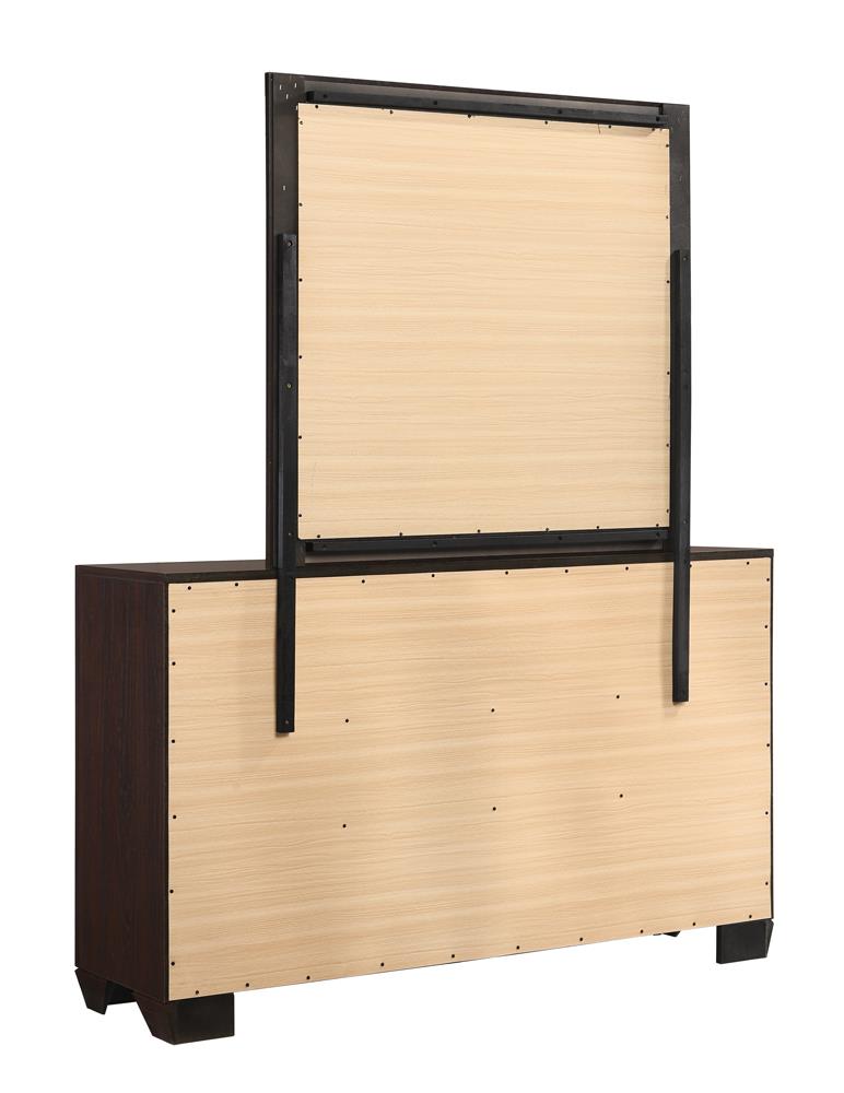 Kauffman - Kauffman Rectangular Mirror Dark Cocoa