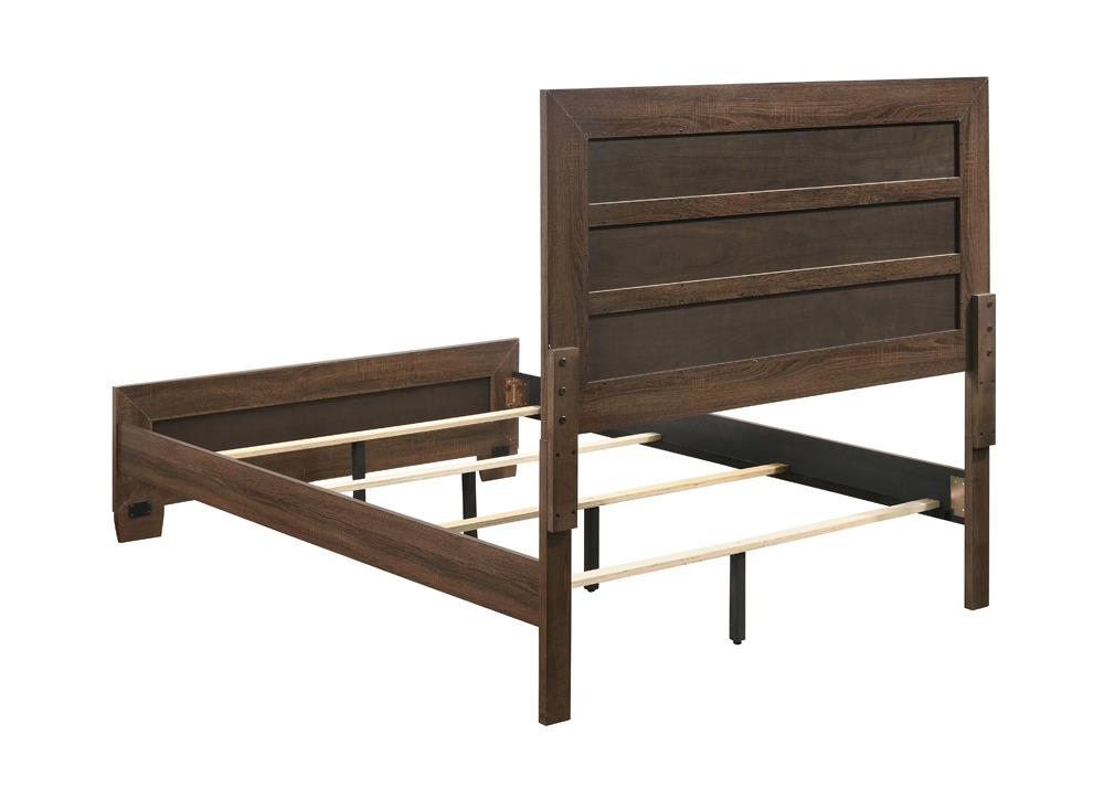 Brandon - Brandon Full Panel Bed Medium Warm Brown
