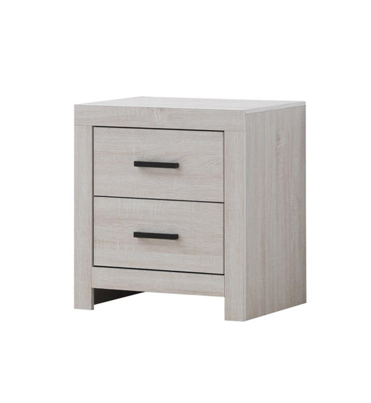 Brantford - Brantford 2-drawer Nightstand Coastal White