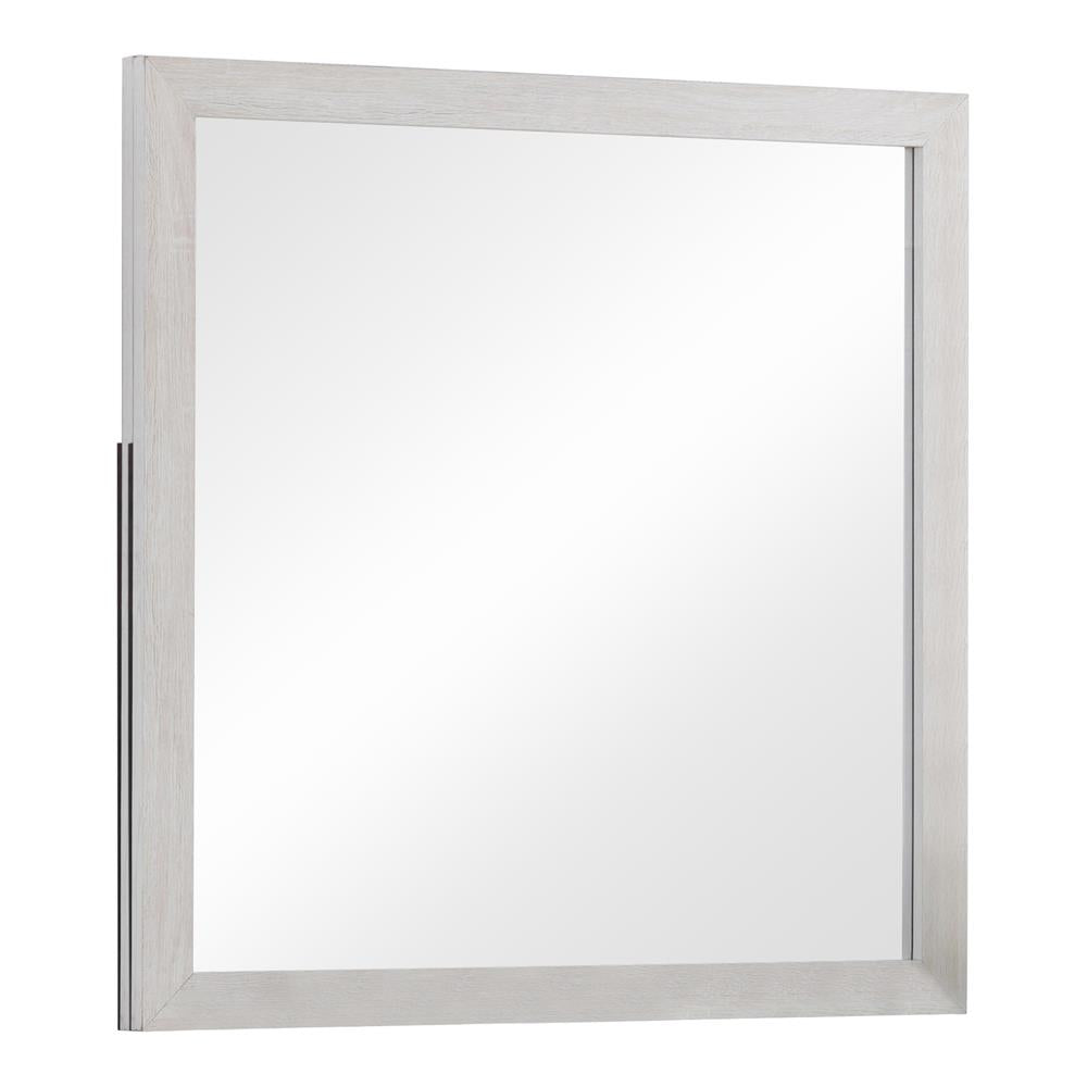 Brantford - Brantford Rectangle Dresser Mirror Coastal White