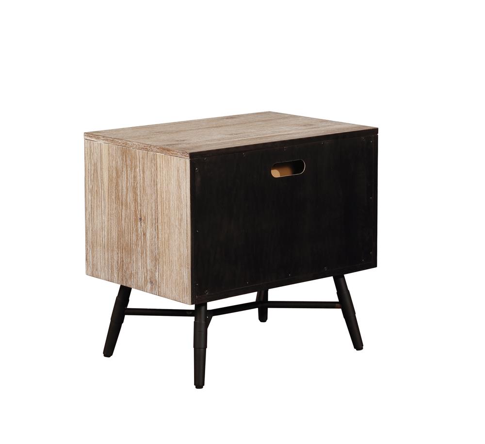 Marlow - Marlow 2-drawer Nightstand Rough Sawn Multi