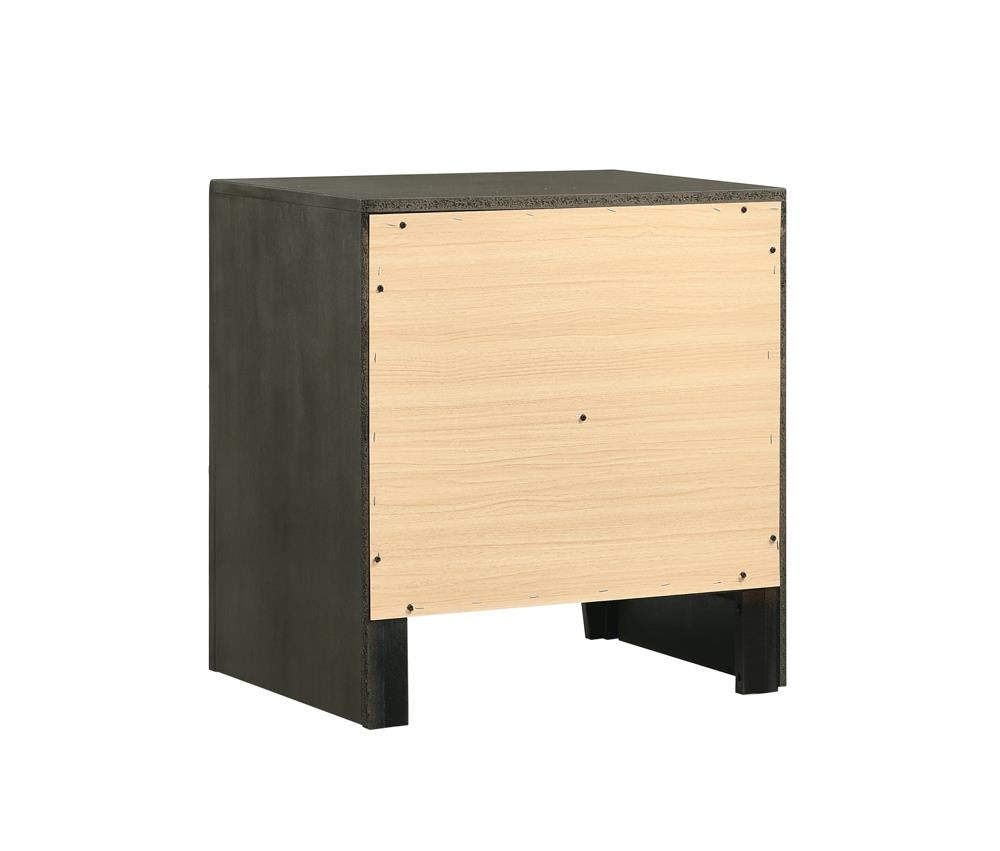 Serenity - Serenity 2-drawer Nightstand Mod Grey
