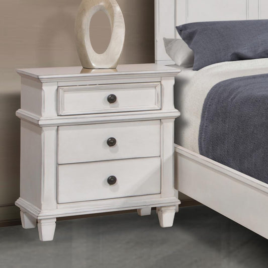 Carolina - Carolina 3-drawer Nightstand Antique White