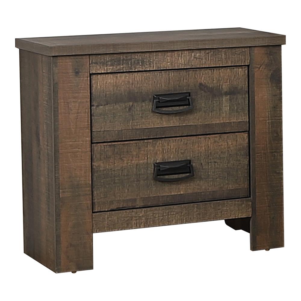 Frederick - Frederick 2-drawer Nightstand Weathered Oak