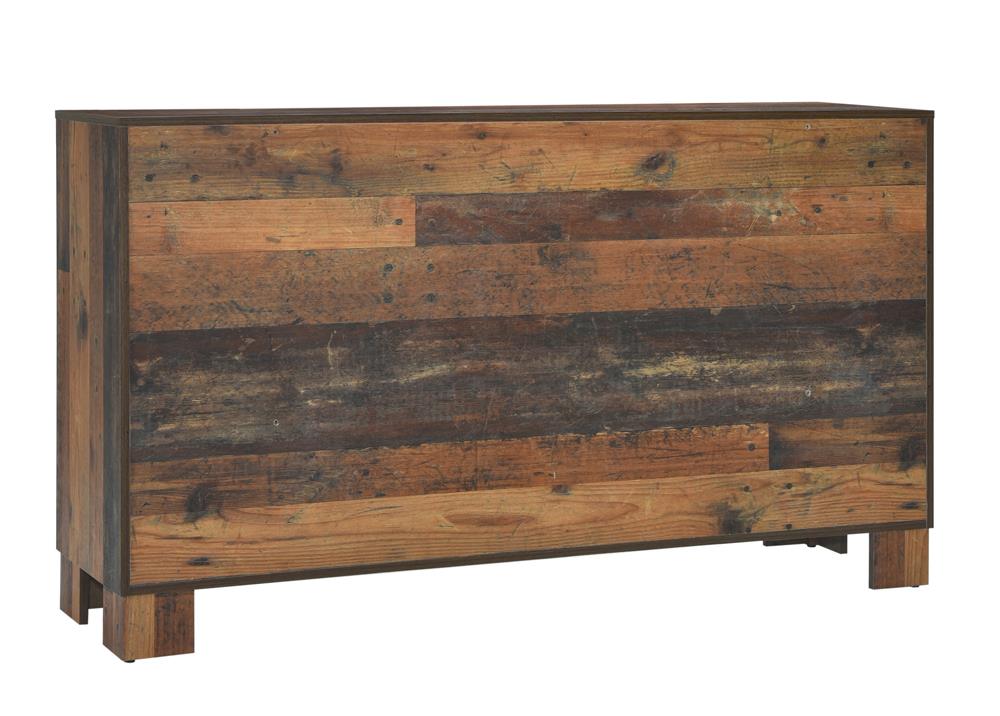 Sidney - Sidney 6-drawer Dresser Rustic Pine