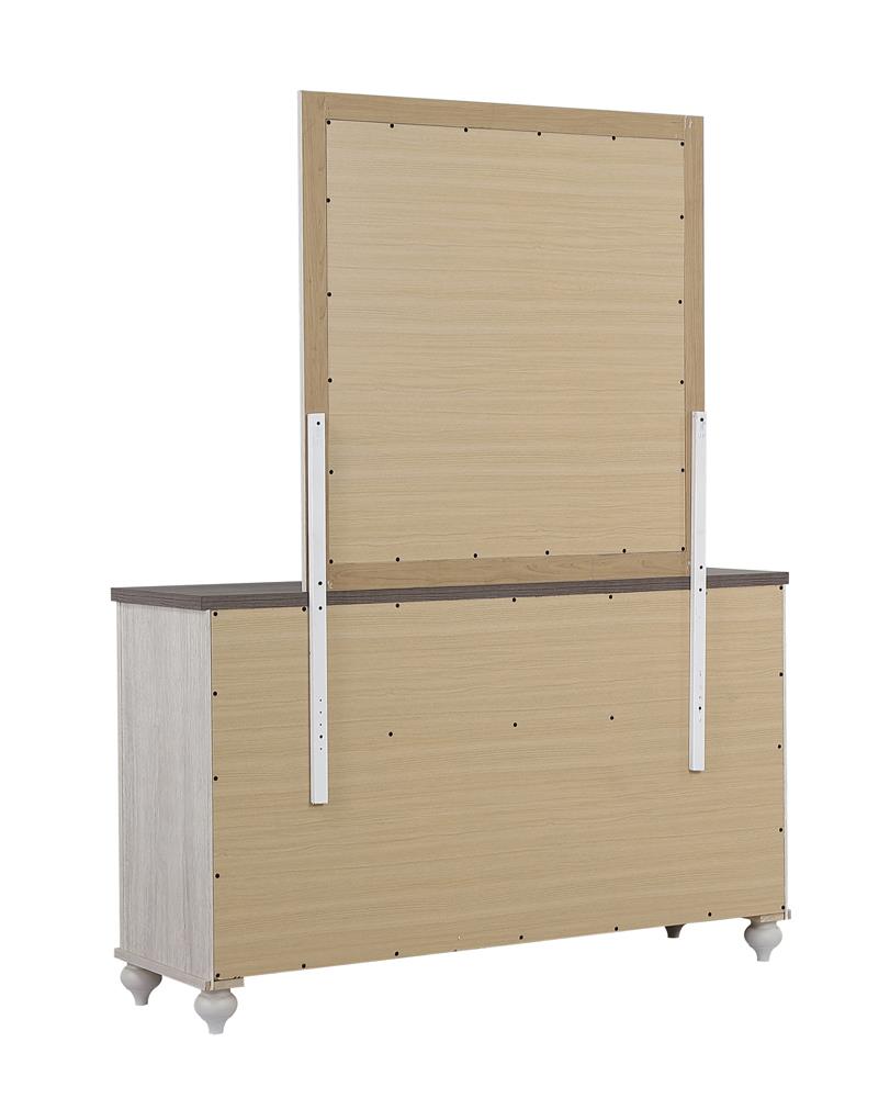 Stillwood - Stillwood Rectangle Dresser Mirror Vintage Linen