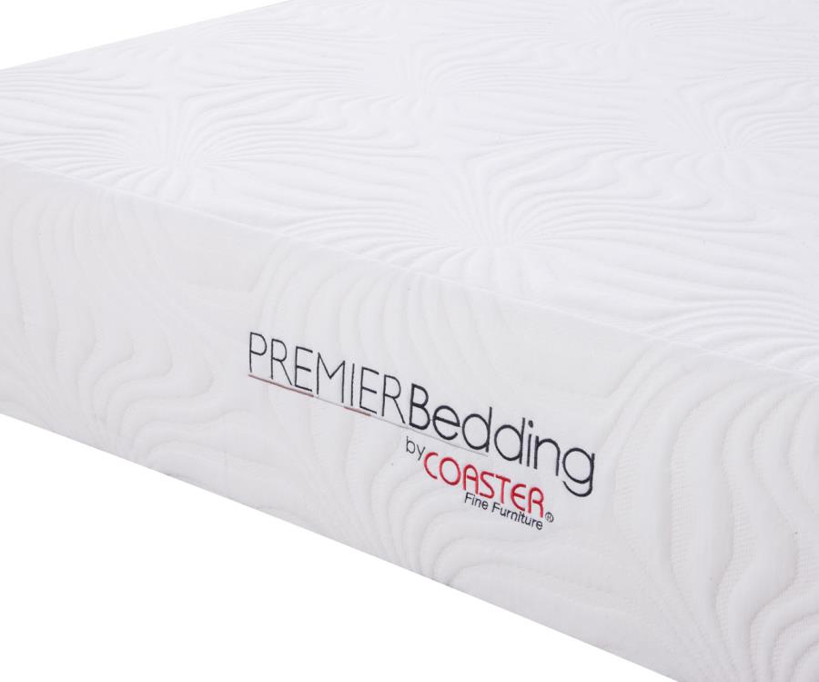 Ian - Ian Eastern King Memory Foam Mattress White