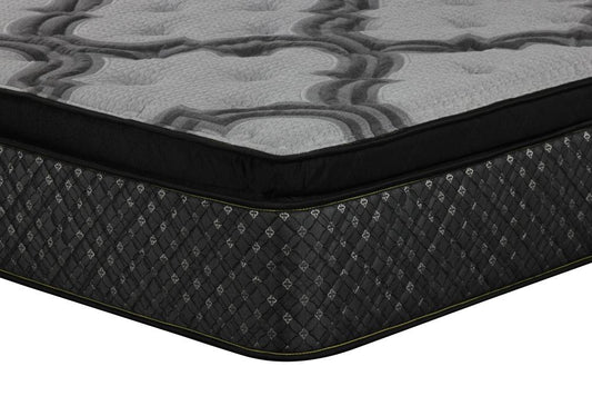 Jayden - Jayden 15.5" Eastern King Mattress Grey and Black
