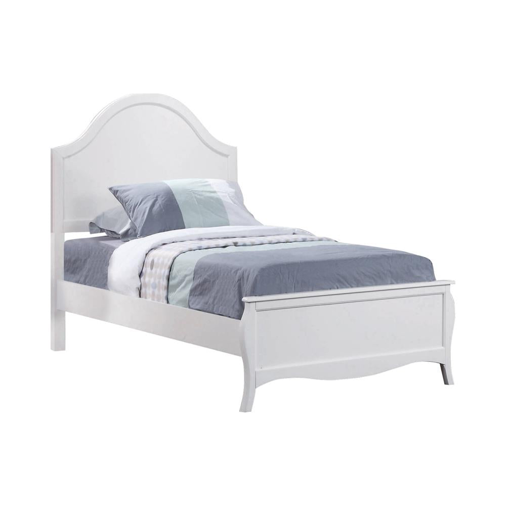 Dominique - Dominique Twin Panel Bed White