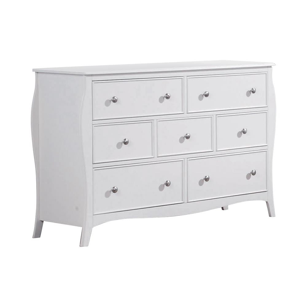 Dominique - Dominique 7-drawer Dresser White