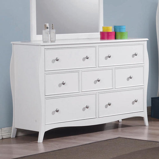 Dominique - Dominique 7-drawer Dresser White