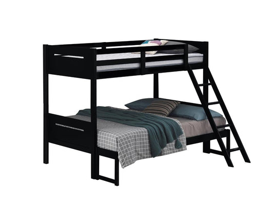 Littleton - Littleton Littleton Twin/Full Bunk Bed Black