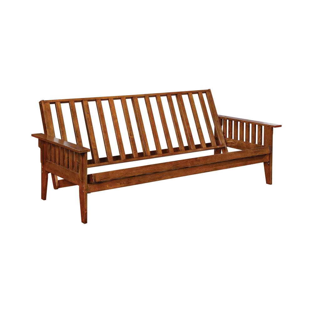 Fieldcrest - Fieldcrest Slat Futon Frame Dirty Oak