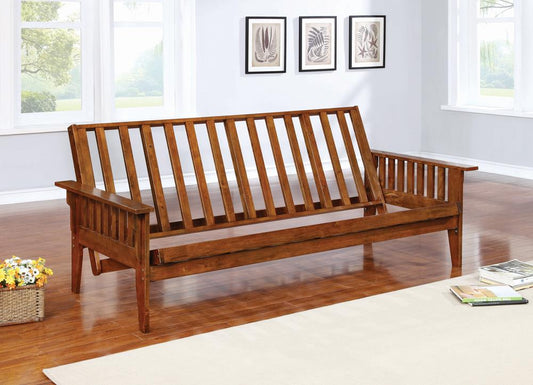 Fieldcrest - Fieldcrest Slat Futon Frame Dirty Oak