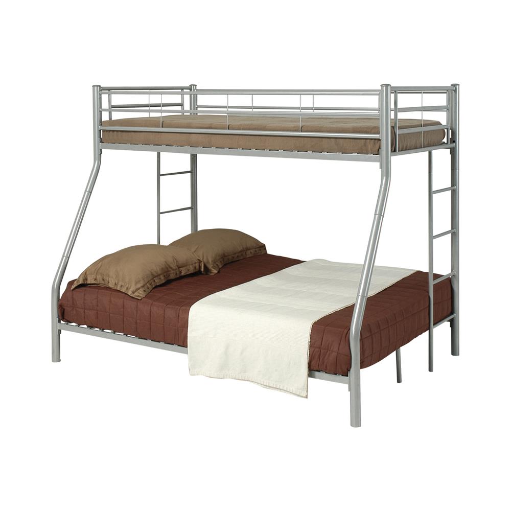 Hayward - Hayward Twin over Full Bunk Bed Silver
