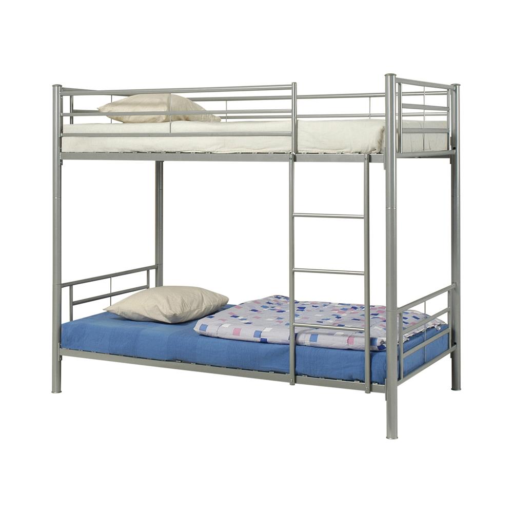 Hayward - Hayward Twin over Twin Bunk Bed Silver