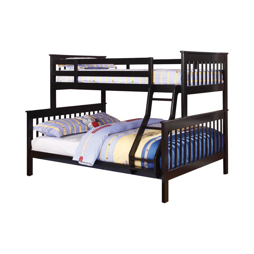 Chapman - Chapman Twin over Full Bunk Bed Black