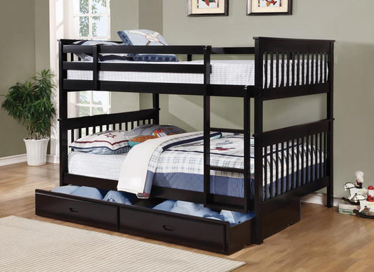 Chapman - Chapman Full over Full Bunk Bed Black