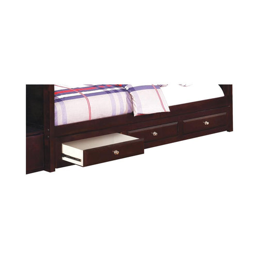 Elliott - Elliott 3-drawer Under Bed Storage Cappuccino