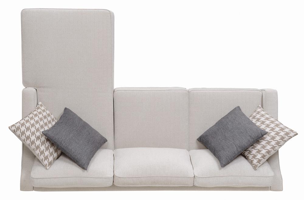 Mcloughlin - McLoughlin Upholstered Sectional Cream