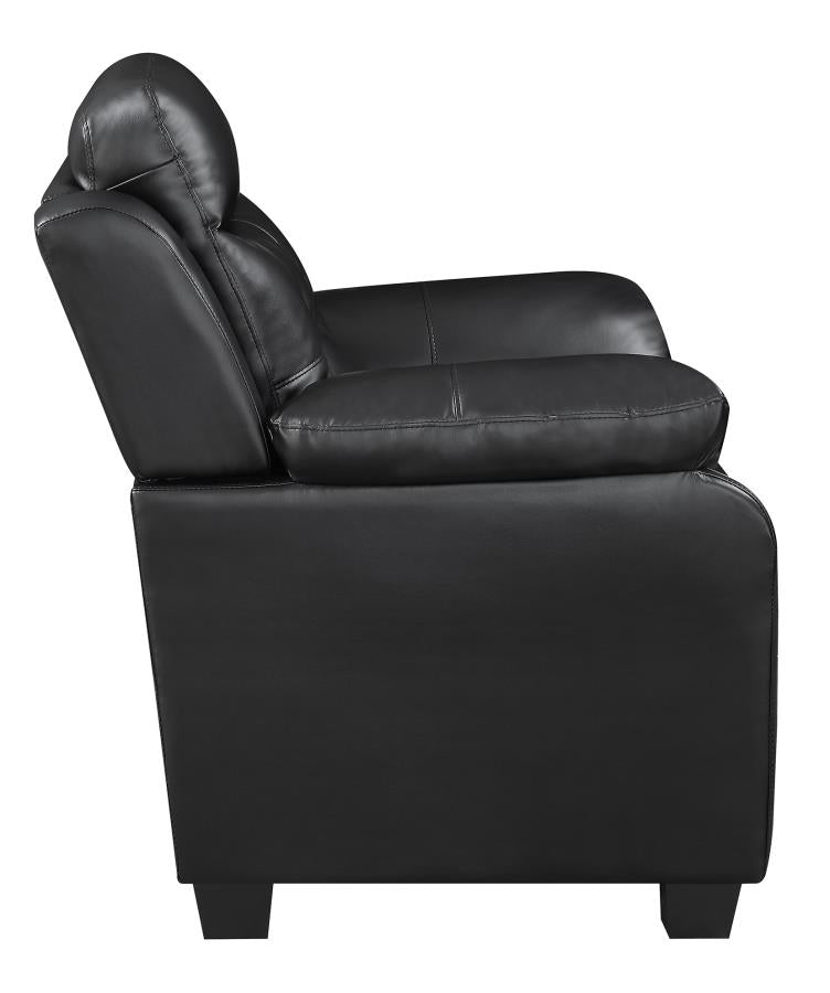 Finley - Finley Tufted Upholstered Chair Black