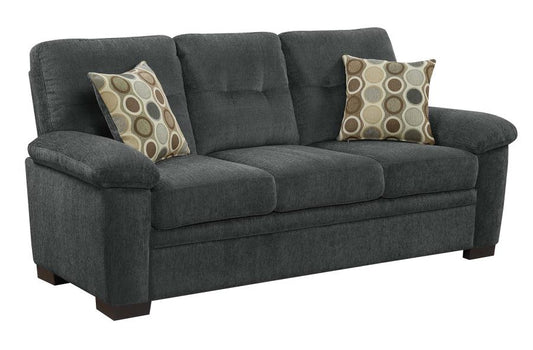 Fairbairn - Fairbairn Upholstered Sofa Charcoal