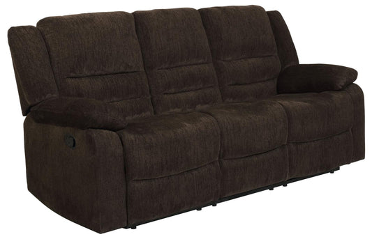 Gordon - Gordon Pillow Top Arm Motion Sofa Chocolate