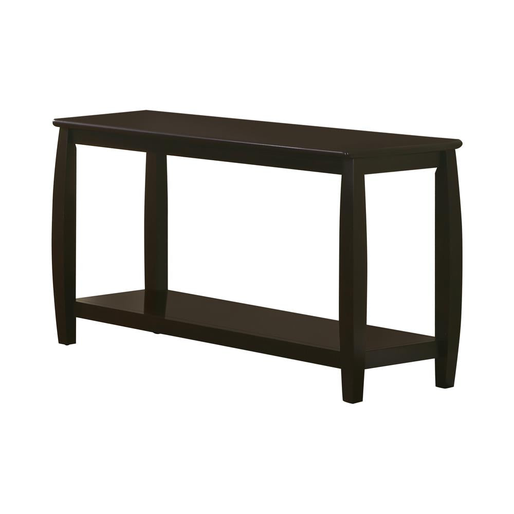 Dixon - Dixon Rectangular Sofa Table with Lower Shelf Espresso
