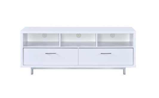 Casey - Casey 2-drawer Rectangular TV Console White