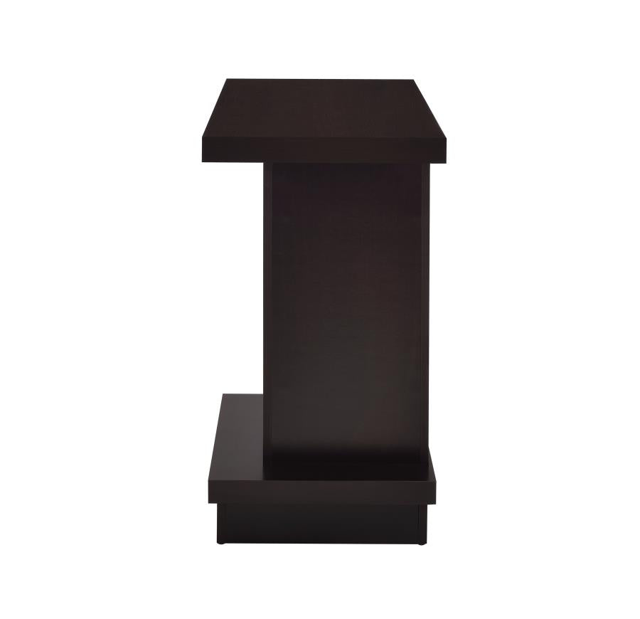 Reston - Reston Pedestal Sofa Table Cappuccino