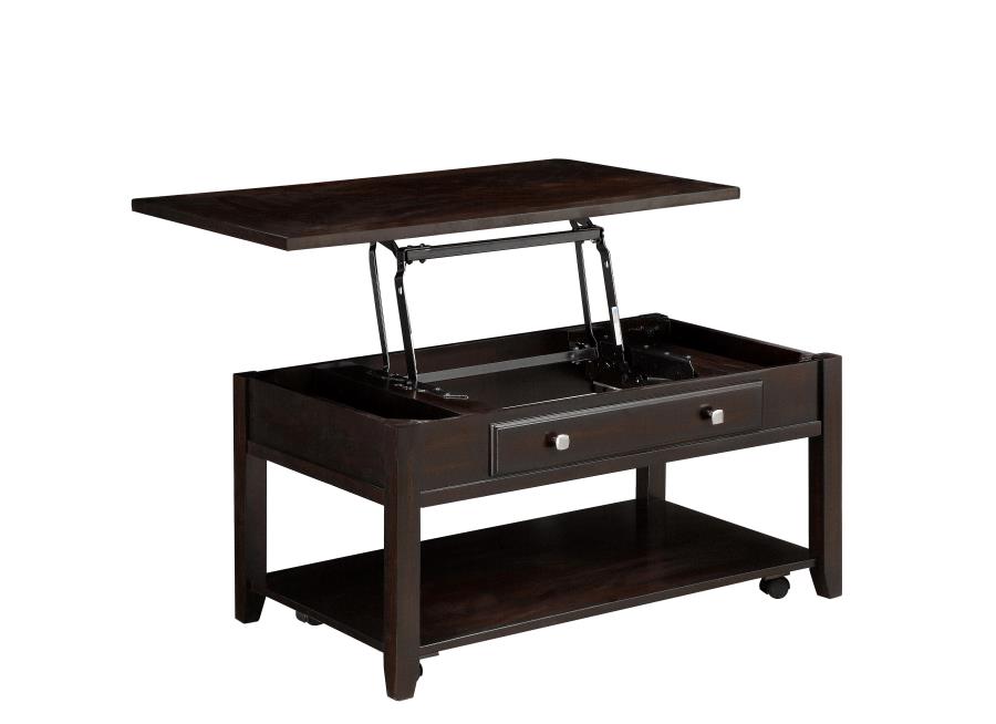 Bradford - Bradford Rectangular Lift Top Coffee Table Walnut
