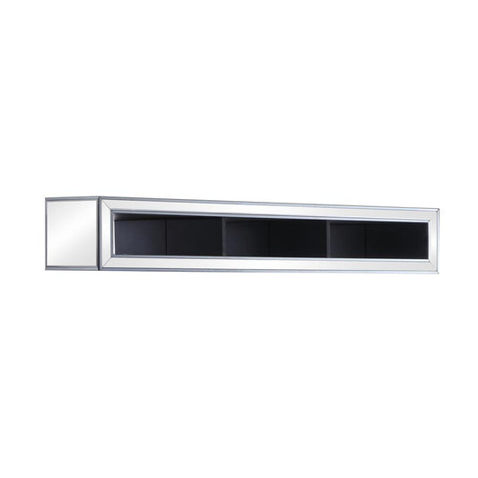 Natalia - 3-compartment Bridge Black Titanium and Silver