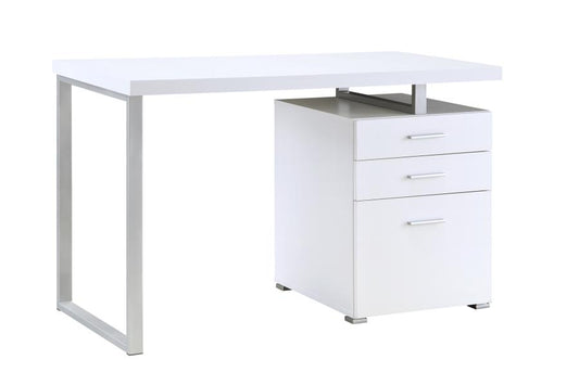 Brennan - Brennan 3-drawer Office Desk White