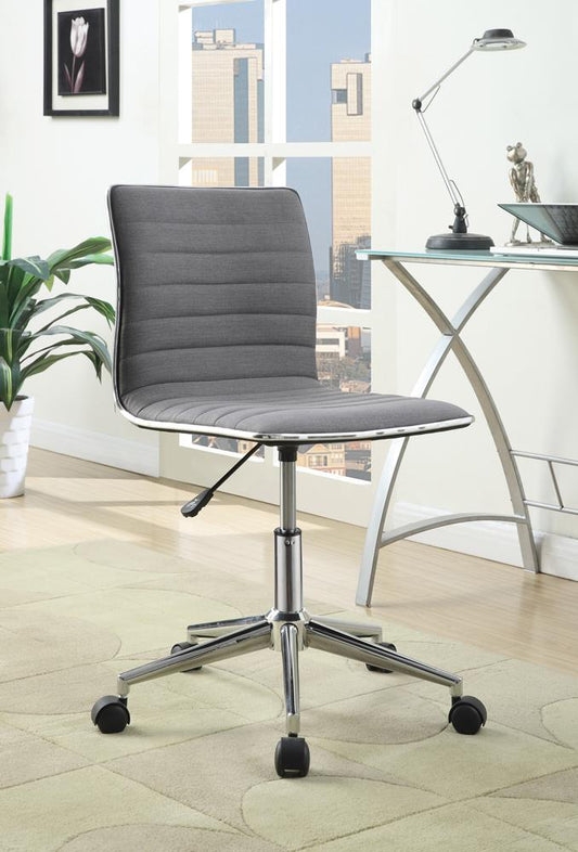 Chryses - Chryses Adjustable Height Office Chair Grey and Chrome