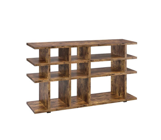 Santos - Santos 3-tier Bookcase Antique Nutmeg