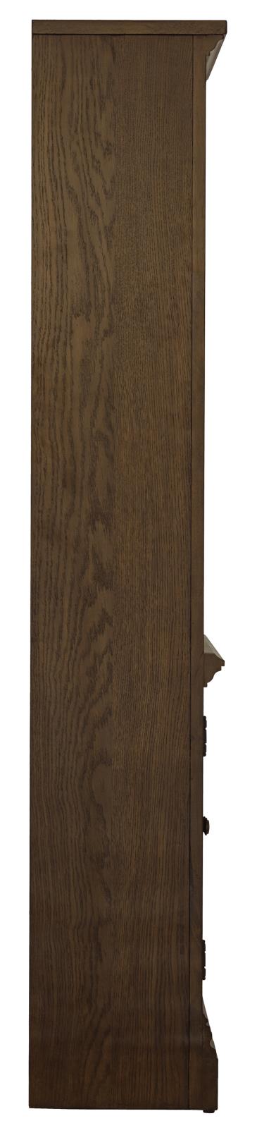 Hartshill - Hartshill Bookcase with Cabinet Burnished Oak