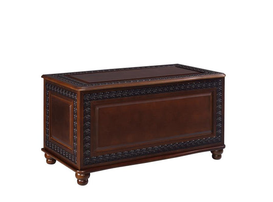 Finlay - Finlay Flip Open Storage Cedar Chest Deep Tobacco