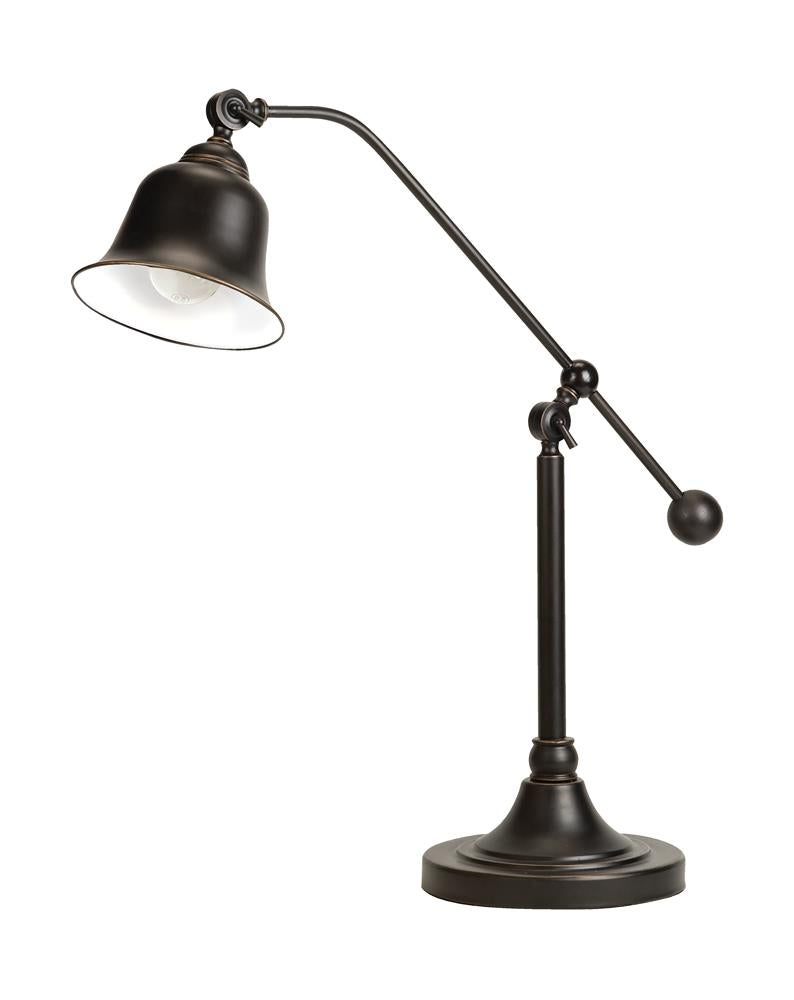 Eduardo - Eduardo Bell Shade Table Lamp Dark Bronze
