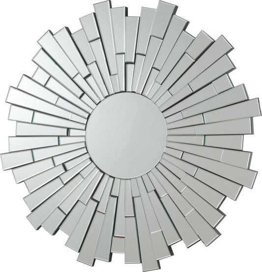 Danika - Danika Sunburst Circular Mirror Silver